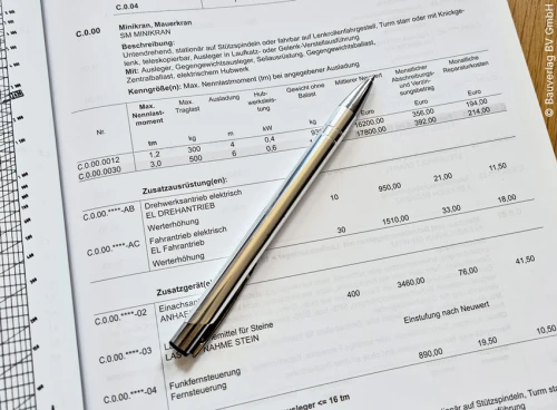 Katalog mit Kugelschreiber Katalog mit Kugelschreiber